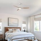 25-Inch 42-Inch 52-Inch Low Profile LED Ceiling Fan Light with Remote Control Indoor Outdoor – photo 14