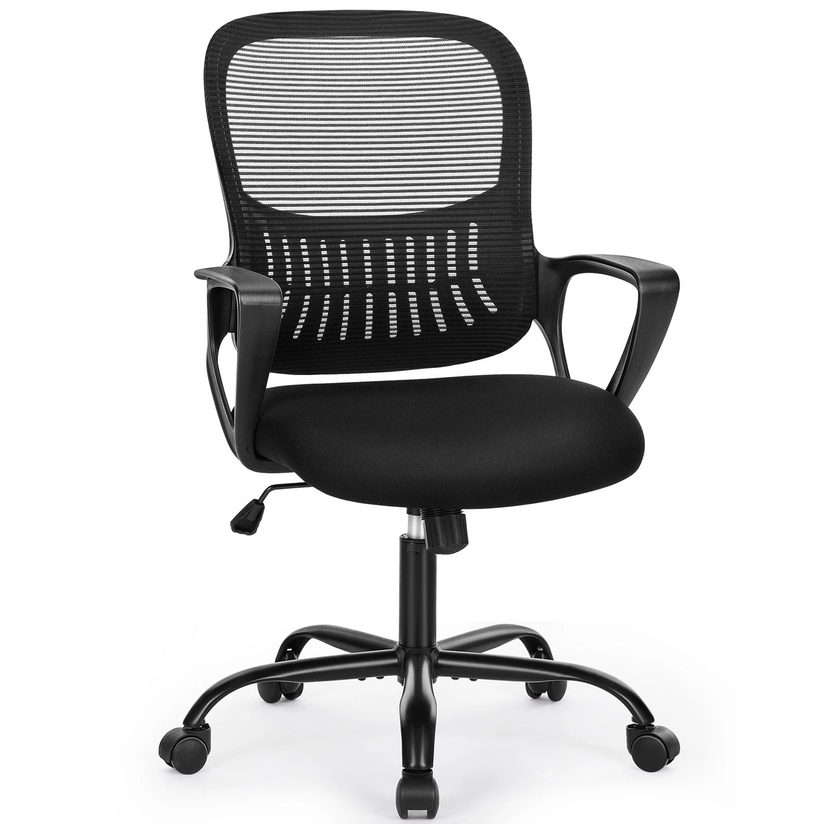 Ergonomic Adjustable Height Mesh Lumbar Support Swivel Rolling Office Gaming Chair