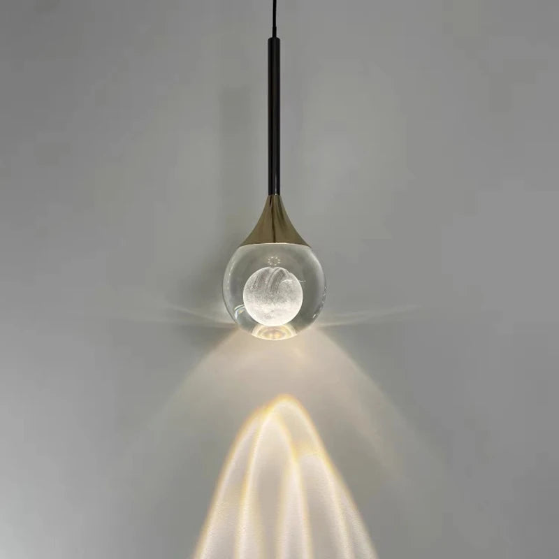 Modern Luxury Creative Tricolor LED Pendant Light for Bar Counter – photo 2