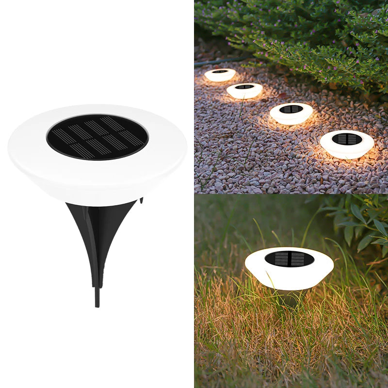 Solar Waterproof IP65 LED Buried Ground Lights Outdoor Garden Pathway Lawn – photo 10