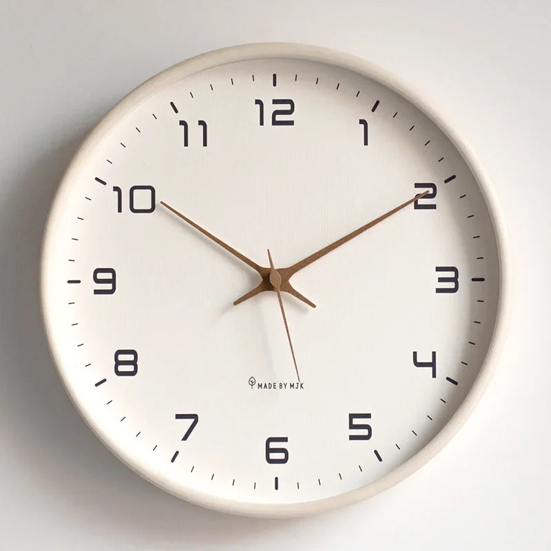 Nordic European Wooden Wall Clock