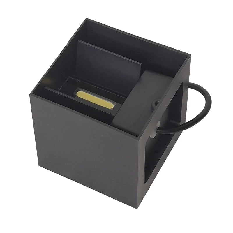 Waterproof 7W Nordic Square LED Wall Light