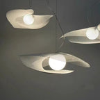 Modern Iron Stainless Steel White Pendant Chandelier Villa Hotel Lobby Restaurant Living Room – photo 3