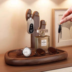 Solid Wood Entryway Key and Accessory Rack
