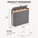Free-Standing Toilet Paper Storage Basket