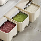 Rice and Grain Storage Container with Lid