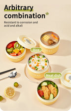 Stackable Stainless Steel Thermal Lunch Box
