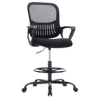 Ergonomic Adjustable Height Mesh Lumbar Support Swivel Rolling Office Gaming Chair