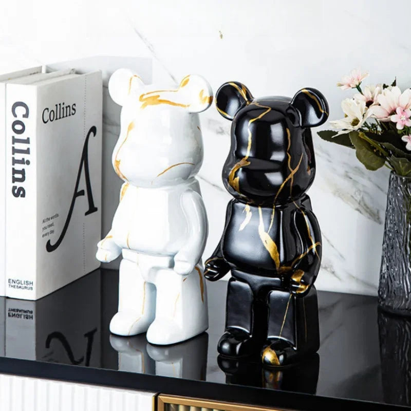 Nordic Resin Bear Decorative Statue