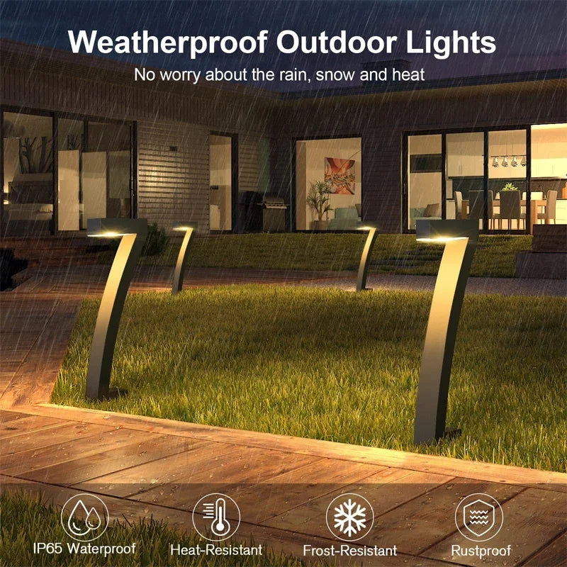 Solar High Power Waterproof IP65 LED Garden Path Spotlight Yard Driveway Walkway Patio – photo 5