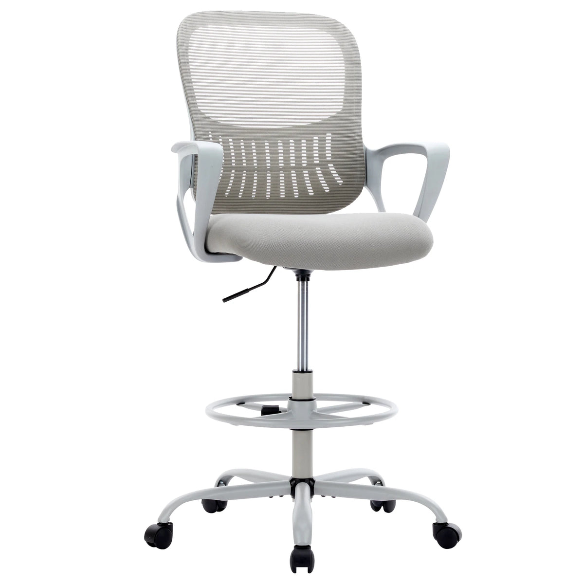 Ergonomic Adjustable Height Mesh Lumbar Support Swivel Rolling Office Gaming Chair