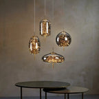 Modern LED Glass Pendant Light Chandelier Bedroom Dining Room – photo 2