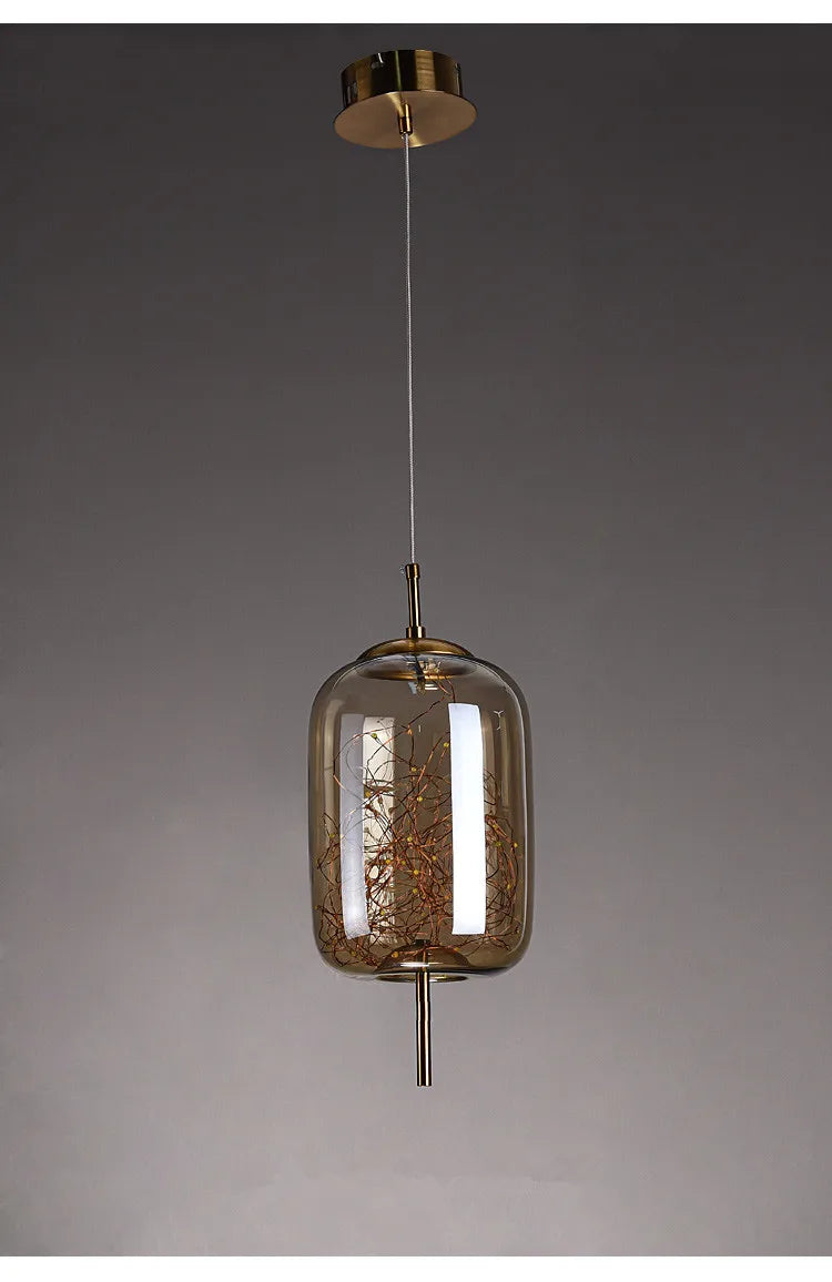 Modern LED Glass Pendant Light Chandelier Bedroom Dining Room – photo 16