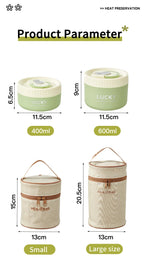 Stackable Stainless Steel Thermal Lunch Box