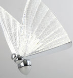 Nordic Butterfly LED Pendant Light Tricolor Golden Silver Hanging Lamp – photo 33