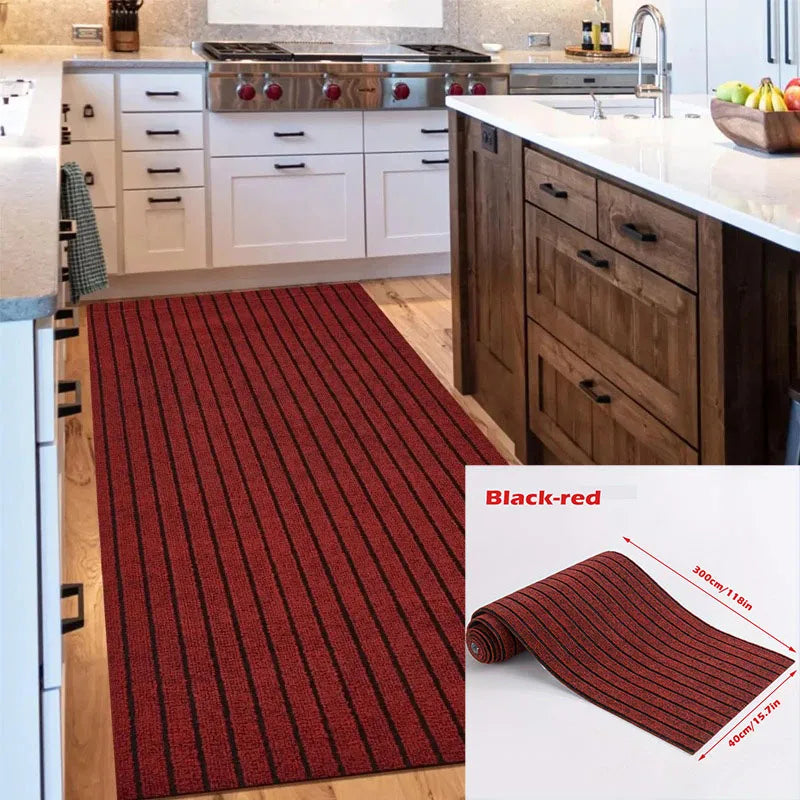 Self-Adhesive Non-Slip Striped Floor Runner
