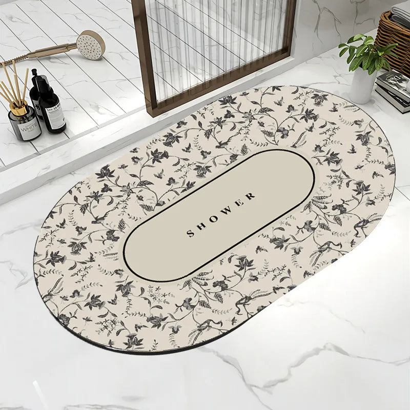 Super Absorbent Non-Slip Bath Mat