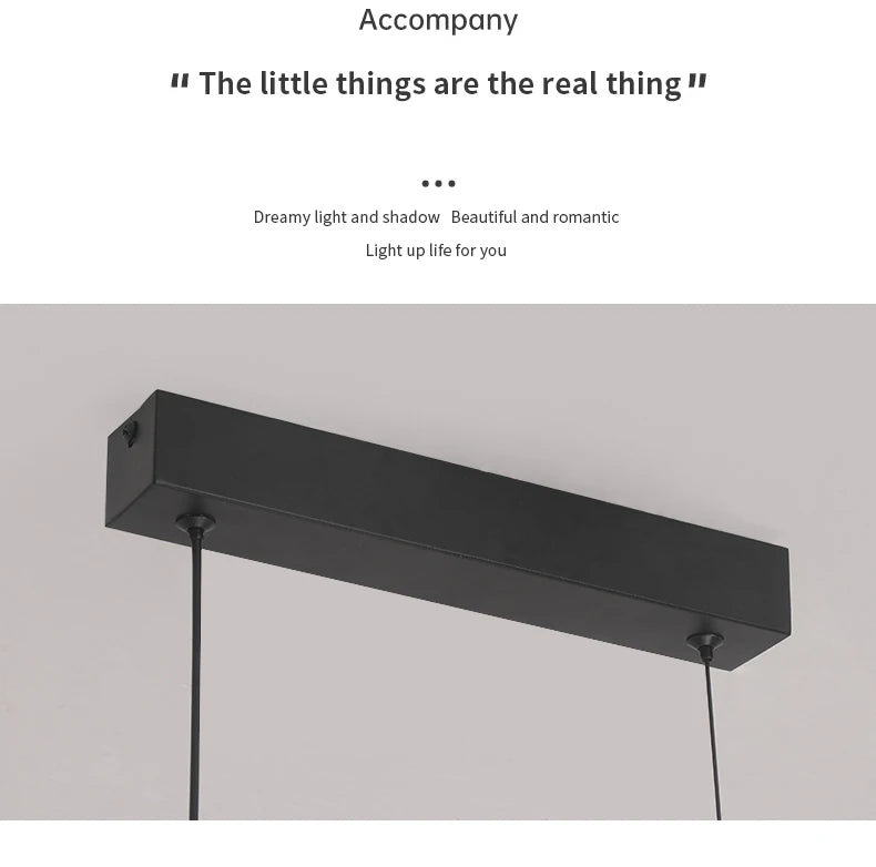 Contemporary Sleek LED Arc Adjustable Brightness Pendant Light with App Dimming – photo 11