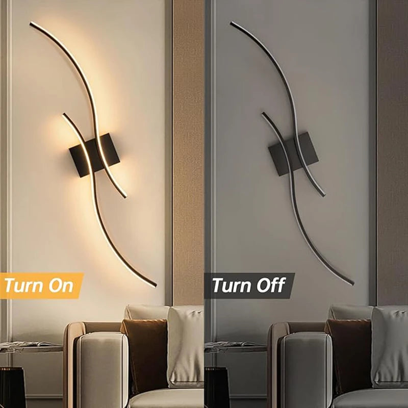 Nordic Aluminum LED Wall Sconce Lights Bedroom Bedside Foyer Kitchen – photo 4