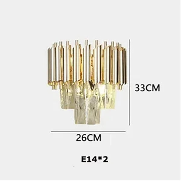 Luxury Black Gold Crystal Round LED Chandelier Pendant Light Tricolor – photo 37