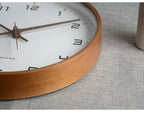 Nordic European Wooden Wall Clock