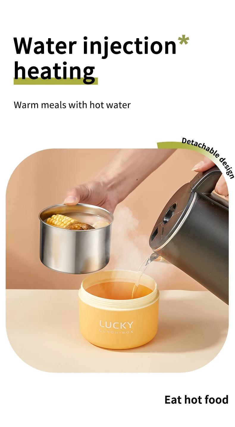Stackable Stainless Steel Thermal Lunch Box