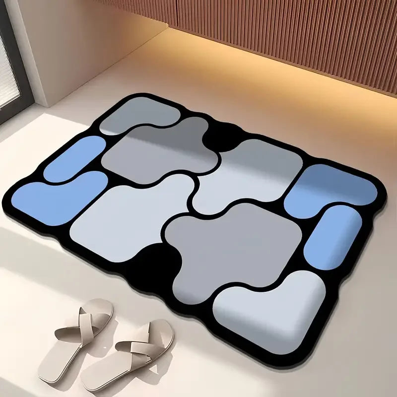 Diatomite Non-Slip Bathroom Floor Mat