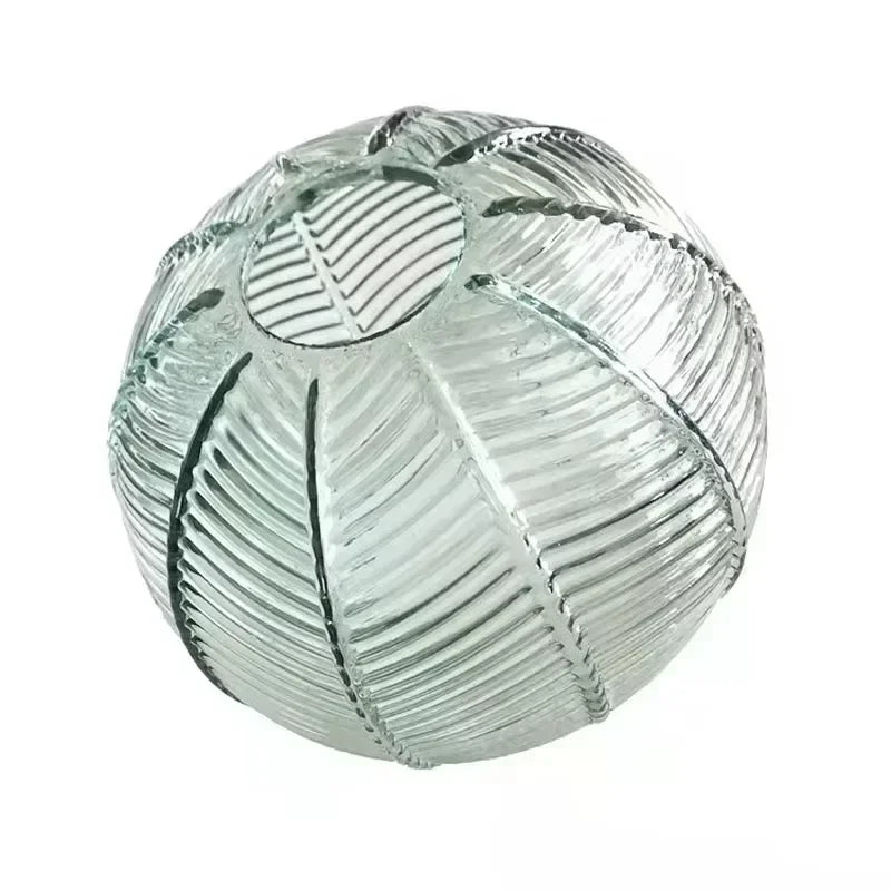 Nordic Striped Green Glass E27 Pendant Light Decorative Dining Room – photo 12