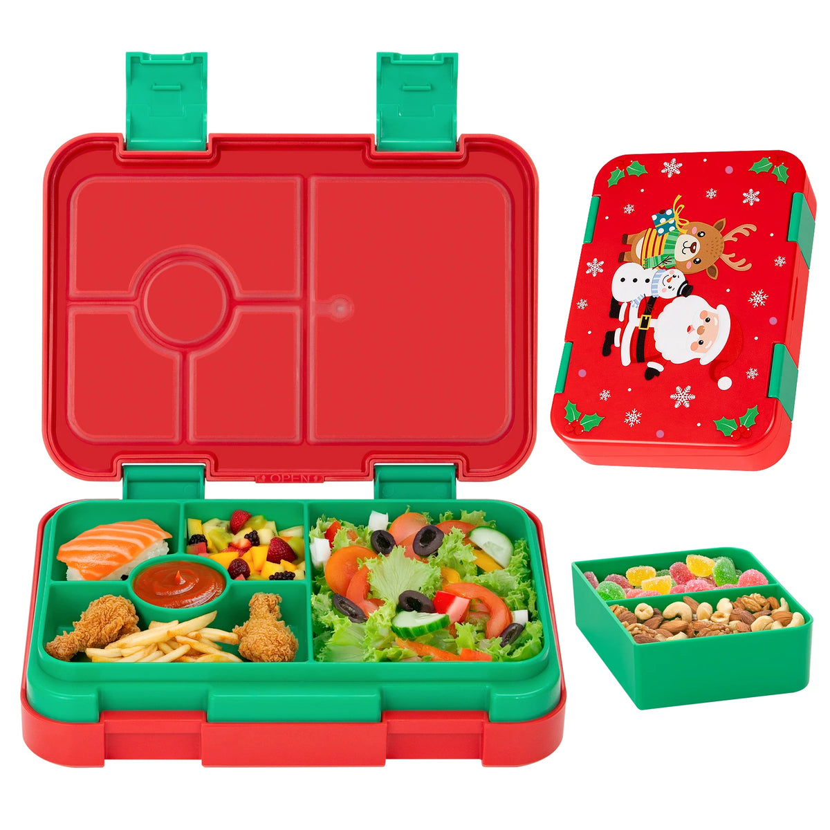 Kids Leak-Proof Microwave-Safe Bento Lunch Box