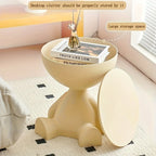 Bear-Shaped Multifunctional Bedside Side Table