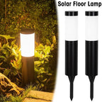 Solar Stainless Steel Waterproof IP65 LED Garden Post Path Light Outdoor