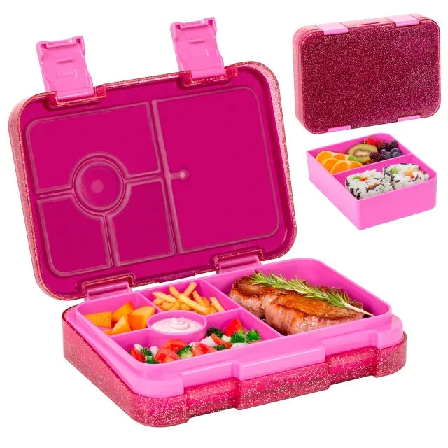 Kids Leak-Proof Microwave-Safe Bento Lunch Box