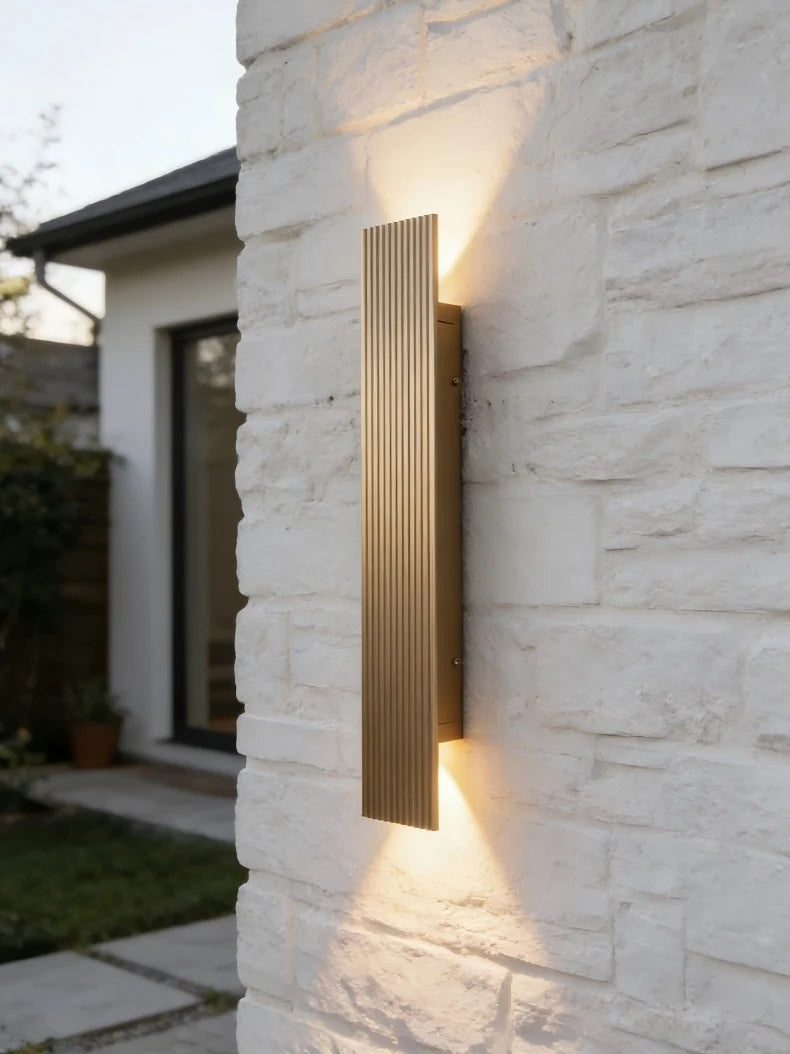 IP65 Waterproof Rectangular Modern Outdoor Wall Light for Courtyards Patios Balconies – photo 6
