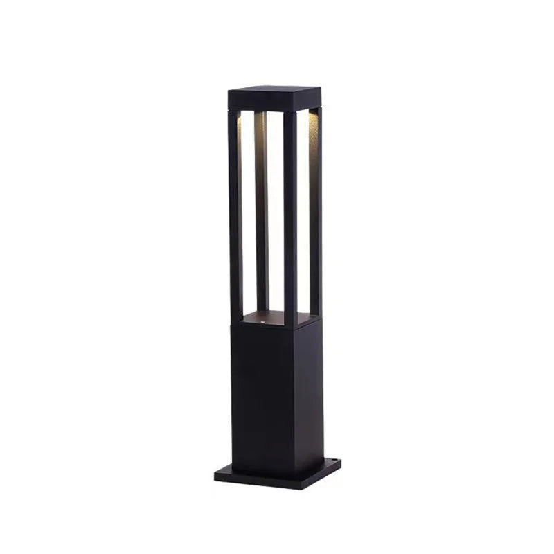 Solar Waterproof Aluminum LED Long Lawn Street Light Garden Courtyard Villa – photo 6