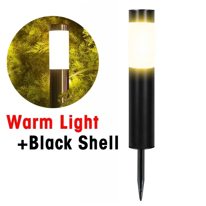 Solar Stainless Steel Waterproof IP65 LED Garden Post Path Light Outdoor – photo 7
