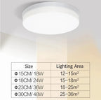 Ultra-Thin Round LED Ceiling Lamp