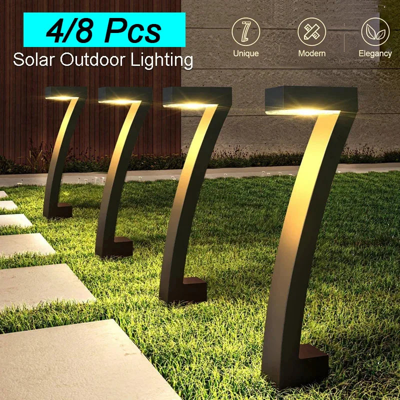 Solar High Power Waterproof IP65 LED Garden Path Spotlight Yard Driveway Walkway Patio