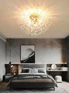 Crystal Nordic Dandelion Fireball Shape LED Ceiling Chandelier Light Living Room Bedroom – photo 4