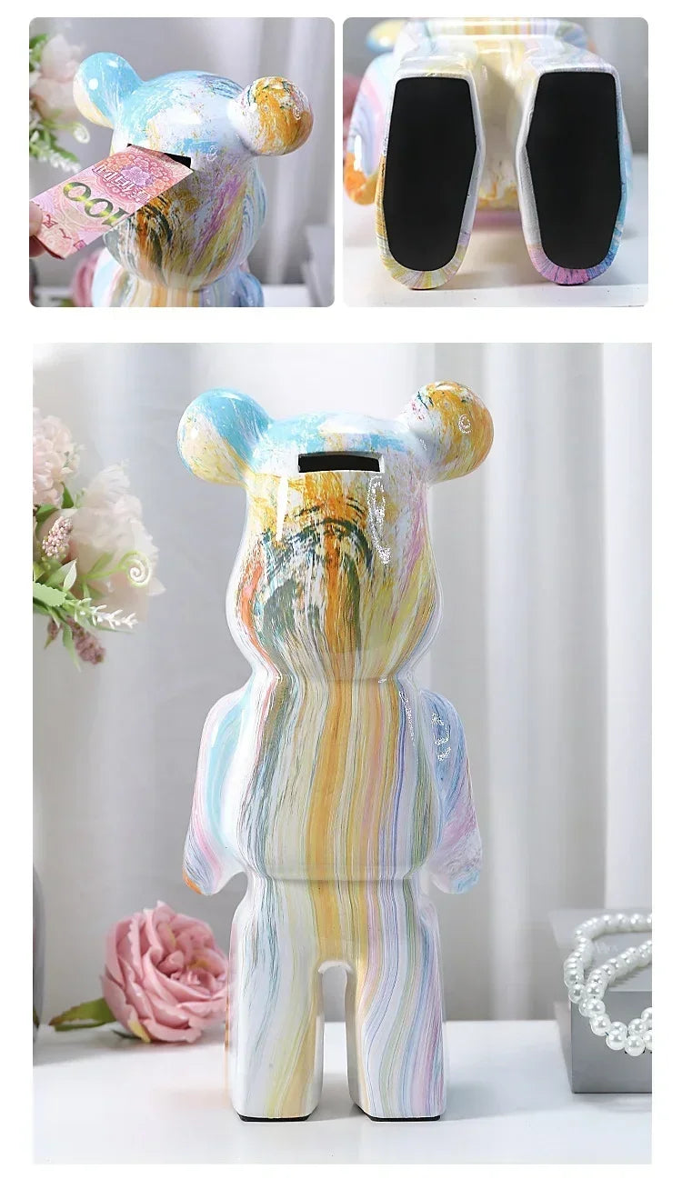 Nordic Resin Bear Decorative Statue