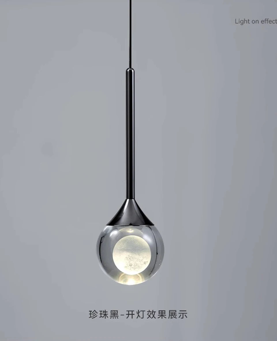 Modern Luxury Creative Tricolor LED Pendant Light for Bar Counter – photo 10