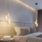 Adjustable Gold Black Metal LED Pendant Light Living Room Bedroom Cafe Bar – photo 2