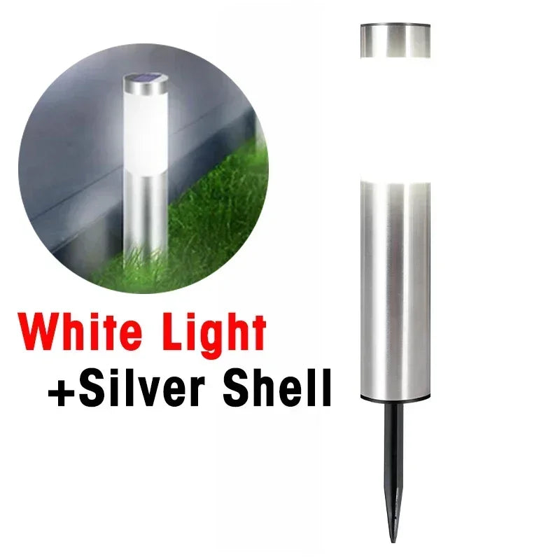 Solar Stainless Steel Waterproof IP65 LED Garden Post Path Light Outdoor – photo 10