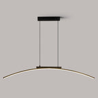 Contemporary Sleek LED Arc Adjustable Brightness Pendant Light with App Dimming – photo 3