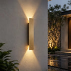IP65 Waterproof Rectangular Modern Outdoor Wall Light for Courtyards Patios Balconies – photo 2