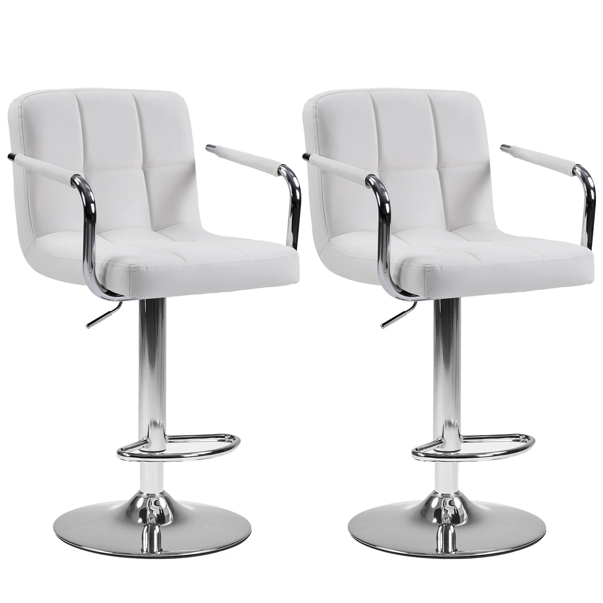 Height Adjustable Ergonomic PU Leather 360 Swivel Office Gaming Chair with Lumbar Support