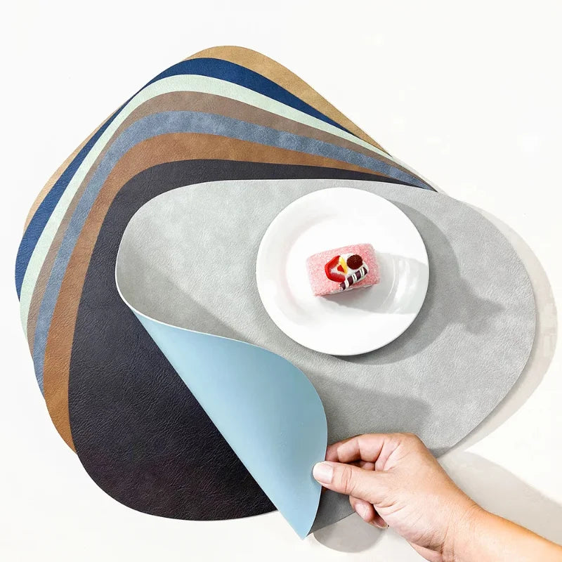 Nordic PU Leather-Look Insulated Placemat