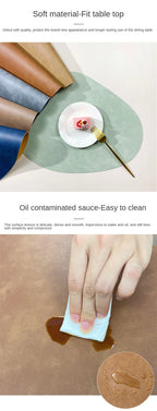 Nordic PU Leather-Look Insulated Placemat