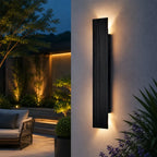IP65 Waterproof Rectangular Modern Outdoor Wall Light for Courtyards Patios Balconies