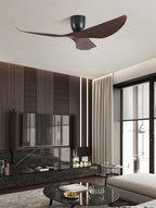 52-Inch 60-Inch Vintage Industrial DC Motor Ceiling Fan with Remote Control