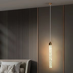 Luxury Crystal Pendant Light with Gold Fixtures 35CM Modern Hanging Lamp
